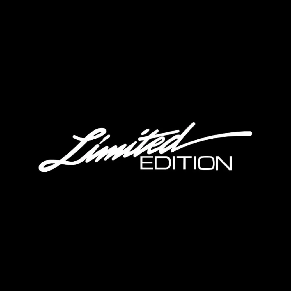 Samolepka LimitedEdition, Bílá